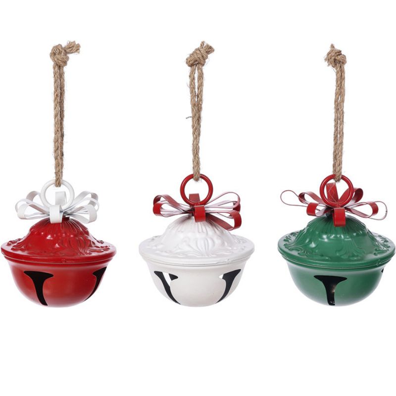 Large Bell W/Bow Hanging